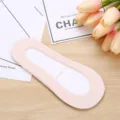 Damen Eisseide unsichtbare Füßlinge flacher Schnitt rutschfeste Sommer Kurzsocken rosa. - Ohne Verpackung / Rosa