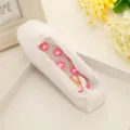 White lace invisible boat socks for women, summer thin low-cut anti-slip foot cover. - Exquisite Korean Packaging / White