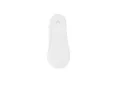 Comode calze invisibili da donna traspiranti in colore bianco puro per estate calda - Taglia unica (Confezione con cartoncino bianco) / Bianco