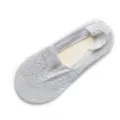Women lace boat socks thin breathable floral invisible socks anti-slip summer socks - Gray