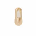 Men's ice silk shallow cut invisible boat socks summer thin anti-slip skin tone short socks - Nude