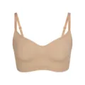 Bequemer nahtloser nudefarbener BH mit verstellbaren Trägern, bügelloser Push-Up Damen BH - XS / Oberteile / Hautfarben