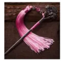 Estilo chino borla metal flor hueca horquilla marcapáginas variante regalo rosa vintage lindo - Estilo 3 (Rosa)