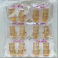 Gold plated cubic zirconia geometric hoop earrings wholesale pack plastic bag packaged - Cylindrical Style (ZSJEH697)