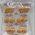 Wholesale gold plated multi row cubic zirconia hoop earrings set on display cards for women - Multi-Layer Arched Style (ZSJEH716)
