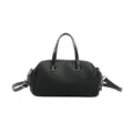 Zwarte mode vintage Boston handtas voor dames, schoudertas en crossbody tas. - Zwart
