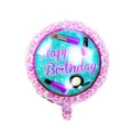 18 Inch Roze Luipaard Make-up Folieballon Verjaardag Feest Decoratie Benodigdheden - 18 inch make-up lippenstift