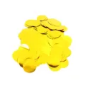 Gold round confetti sequins for balloon filling, birthday party and wedding decorations. - 2.5cm Gold Sequins 10g