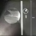Transparent balloon stand kit for table decor, clear plastic balloon sticks holder 35cm - Single Transparent Balloon Stand