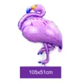 Large purple flamingo foil balloon shaped animal balloon for wedding birthday party decor - Medium Flamingo Purple