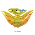 Cute dinosaur pterodactyl foil balloon for kids birthday party decoration, size 78x86cm. - Ins Pterosaur