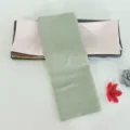 Pure linen table napkins square plain cloth napkins for hotel western restaurant dining table - Jade Green CJ001