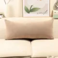 Skandinavischer Kissenbezug Kissen lang Sofa Kissen Wohnzimmer Kissenbezug rechteckig. - 30x50cm (Kissenbezug) / Aprikose