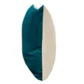 Tweekleurige fluwelen kussenhoes Scandinavische stijl bankkussen decoratief kussen - 45*45cm (Kussensloop) / Groen + Wit
