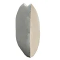 Tweekleurig bankkussen, modern Scandinavisch stijl kussen voor woonkamer of slaapkamer bed. - 45*45cm (Kussensloop) / Grijs en Wit