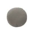 Graues rundes Samtkissen japanischer Stil weiches Sofa Bett Kissen Variante Modell 40cm - Grau