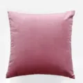 Roze fluwelen kussenhoes, zachte vierkante kussenhoes voor bank en thuisdecoratie. - 45*45cm (Zonder Kern) / Koraalroze