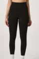 Women black high waist seamless leggings yoga pants fitness workout activewear stretchy sports tights - S / Bottoms / Black