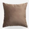 Effen kleur fluwelen kussensloop zachte pluche vierkante kussenhoes voor thuis decoratie. - camel / 30*50cm (Zonder Vulling)
