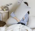 Cozy plush body pillow cover in light grey, soft velvet long cushion for bedroom comfort. - 40*100cm (Pillow Cover) / Light Gray