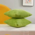 Noorse stijl corduroy vierkante kussenhoes voor bank bed woondecoratie kussen. - 30*50cm (Kussensloop) / Appelgroen