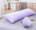 Lila langes Kissen, weiches Samt Bett-Rückenlehnenkissen für gemütliche Schlafzimmer-Dekoration. - 48*74 cm (ohne Füllung) / Grasgrün