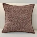 Gestructureerde chenille kussenhoes, vintage decoratieve kussensloop voor de bank. - Karamel
