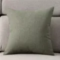 Effen kleur wafeltextuur sierkussen bank kussenhoes zacht scandinavische stijl decor - Blauwgrijs