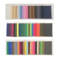 Solid color canvas fabric color swatch card with seventy shade options for custom cushions. - Other Colors