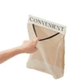 Hanging mesh storage bag for kitchen grocery bags and sundries organizer mesh pocket. - 1 Piece