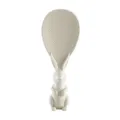 Joli cuillère à riz lapin antiadhérente spatule debout pour cuiseur de riz cuisine - Blanc Cassé