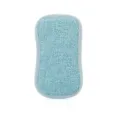 Kitchen cleaning sponge dishwashing scrub pad dual-side household kitchen cleaning tool main view - Blue