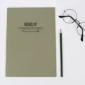 16K student correction notebook study notepad school office stationery supplies item - Green