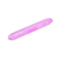 Custodia spazzolino portatile in plastica rosa da viaggio, scatola di stoccaggio pulita. - Viola