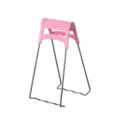Ergonomic pink kitchen bowl gripper anti-scald dish clamp stainless steel plate lifter tool - Plate Grippers / Pink
