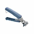 Blue anti-scald bowl clip kitchen gripper for hot dishes, durable plastic and stainless steel. - Bowl Tongs / Blue