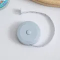 Metro A Nastro Retrattile 1.5M Rotondo Morbido Vita Cucito Strumento Di Misura Grigio - Blu