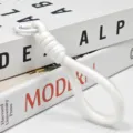 White braided phone lanyard wrist strap minimalist keychain accessory for daily use - Single Rope 7