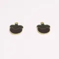 Enamel mangosteen metal charms diy jewelry making accessories necklace keychain pendant 2pcs - 19x15mm
