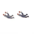 Cute astronaut alloy charms for DIY jewelry making, earrings, and handmade crafts. - Flying Astronaut