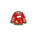 kersttrui vorm hanger rood groen sok ontwerp DIY sieraden maken accessoiredeel - 3# Rode sokken kleding