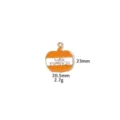 Geemailleerde pompoen bedel voor DIY sieraden, Thanksgiving hanger sleutelhanger. - 3# Letterpompoen
