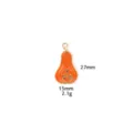 Thanksgiving pompoen DIY legering hanger bedel voor ketting en sleutelhanger accessoires - 4# Lange pompoen