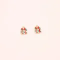 Detail van kerstcadeau doos legering sieraden hanger, perfect voor DIY armband en ketting. - Kerstserie / 4# Geschenkdoos
