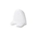 White electric shaver holder, punch-free wall mount razor storage rack for bathroom. - Manual Razor Hook / White