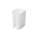 White wall mounted razor holder bathroom electric shaver storage rack punch free design - Electric Razor Hook / White