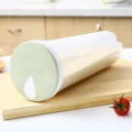 Contenitore di stoccaggio per spaghetti in plastica trasparente con coperchio verde - Verde chiaro