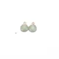 Colgante de concha verde para pendientes DIY y fabricación de joyas, accesorio perlado. - 19*13mm / Verde