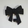 Black silicone bow straw cover dust plug for 10mm tumblers water bottles accessory - Black