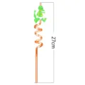 Cartoon dinosaur baby plastic straw spiral party drink straw safe children accessory. - Random Color